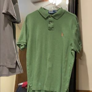 Light green polo